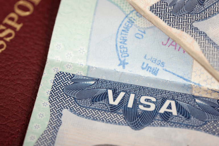 Pausa + Procesamiento + Visas + Inmigrante